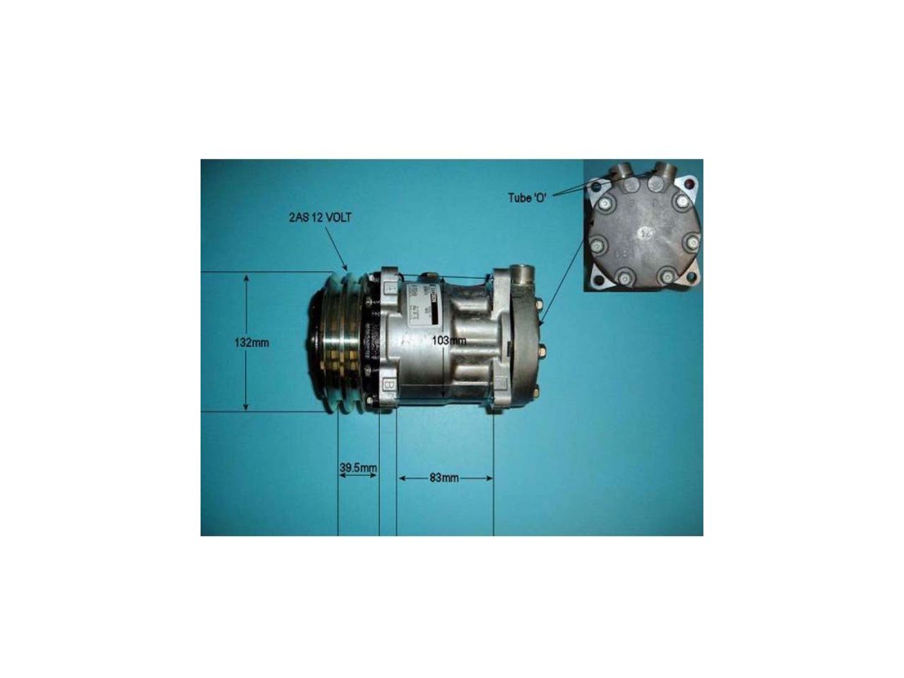 Compressor (AirCon Pump) Agco 6000 Series 6680 Diesel (1995 to 2025)