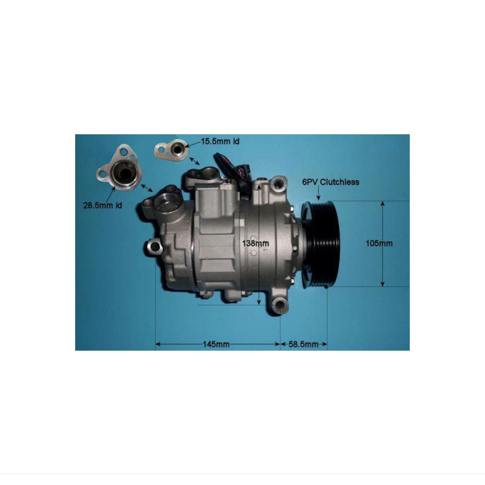 Compressor (AirCon Pump) Audi A8 4.2 TDi Diesel (Jul 2010 to Jan 2018)