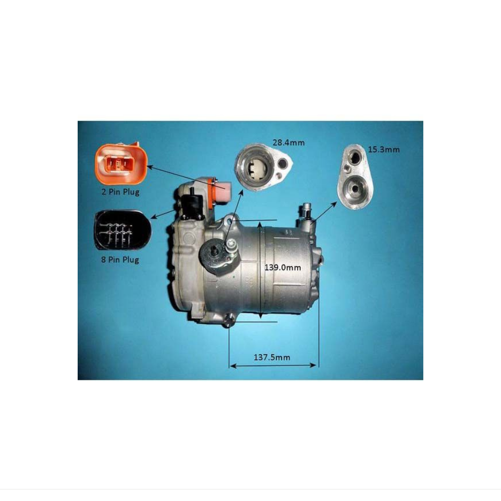 Compressor (AirCon Pump) Audi A8 60 3.0 TFSi Mild H 330bhp Petrol (Aug 2023 to 2025)