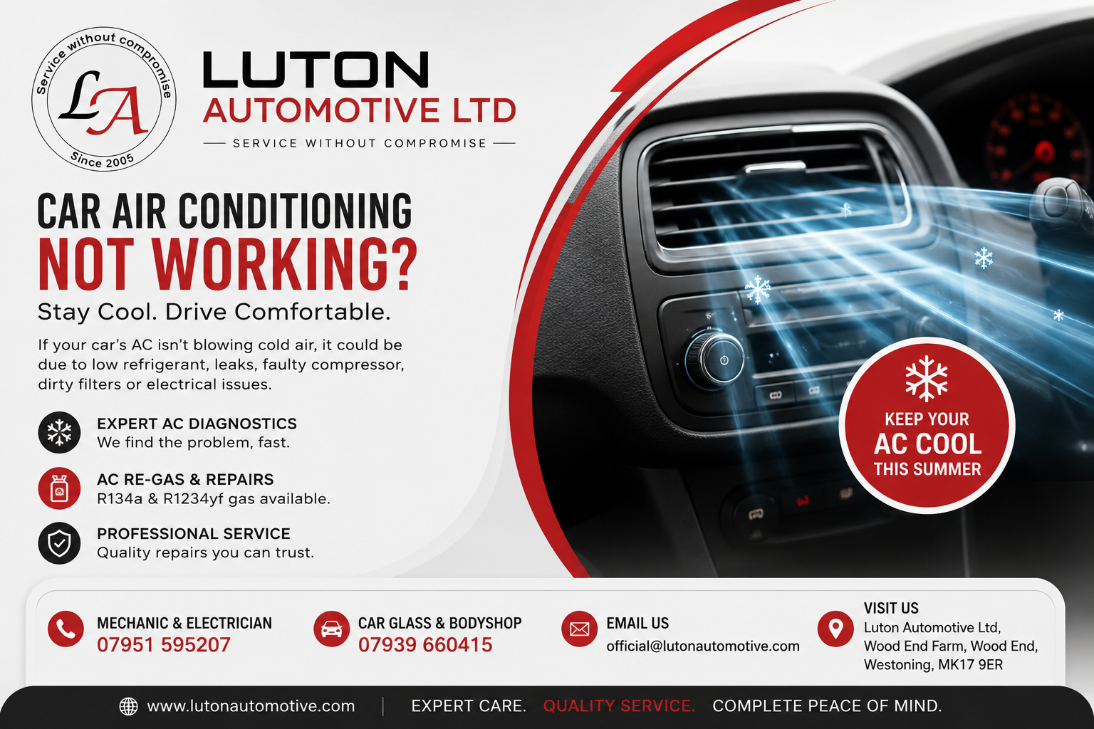 Car Air Conditioning Problems in the UK: Common Causes, Warning Signs & Solutions